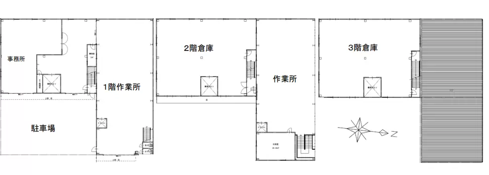 埼玉県川口市芝下の倉庫