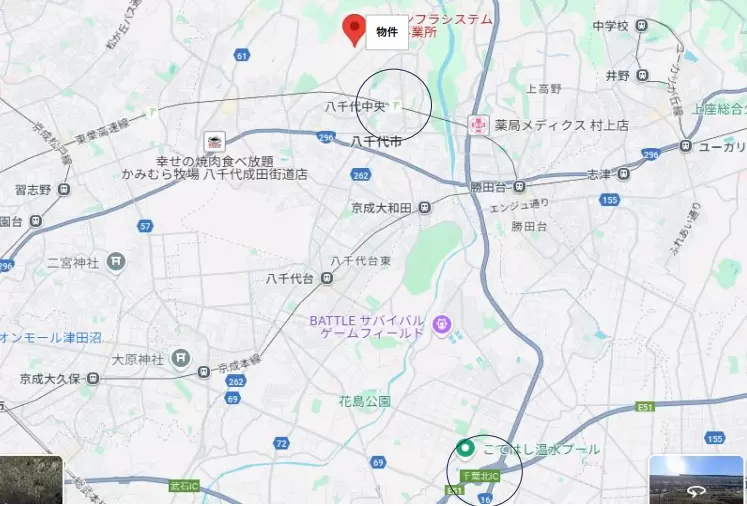 千葉県 八千代市 大和田新田 686-3の物件写真 3枚目のサムネイル